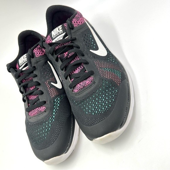 Nike Womens Size 7 In Season‎ Tr 5 830750-011 Black Pink Running Shoes Sneakers - Picture 5 of 12